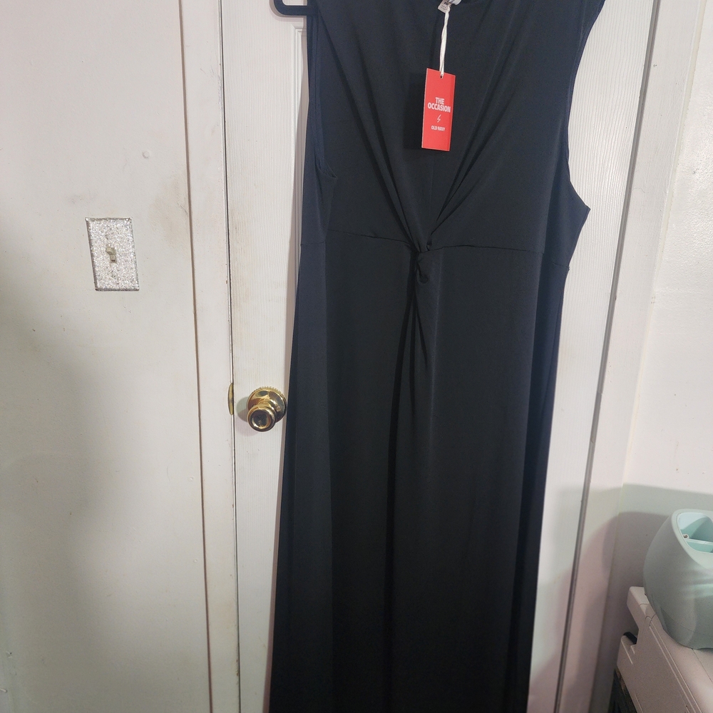 Old Navy Black Maxi Dress